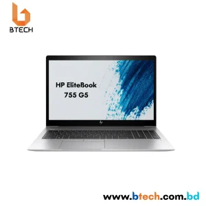 HP EliteBook 755 G5 Laptop - 15.6” FHD AMD Ryzen 5 8GB DDR4 256GB SSD NVMe
